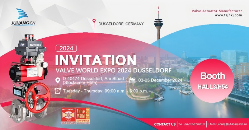 Valve World Expo 2024-də Juhang ilə tanış olun